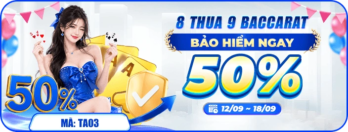 Bảo Hiểm Baccarat GO8 – Cơ Chế Hoàn Thưởng & Điều Kiện
