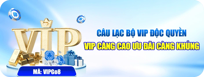 VIP GO8 – Hệ Thống Cấp Bậc VIP, Quyền Lợi & Điều Kiện Duy Trì